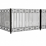 Забор металлический №5 от производителя "АЙВА"